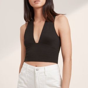 Aritzia valeria crop top